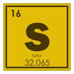 硫化学元素