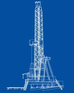 石油钻井平台插图