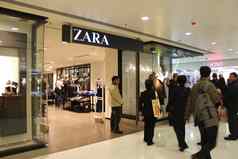 扎拉商店在香港香港购物中心