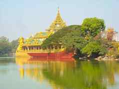 金船缅甸观光