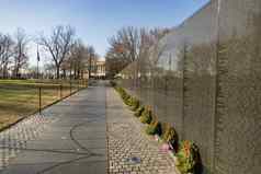 的名字越南战争退伍军人纪念华盛顿美国