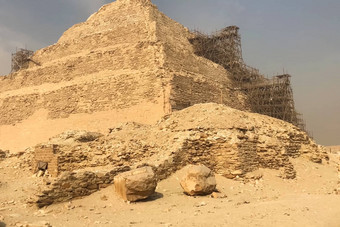 金字塔吉萨伟大的金字塔埃及第七世界古老的大石头