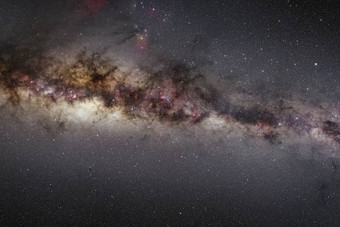 星系乳白色的空间宇宙表示电脑图形