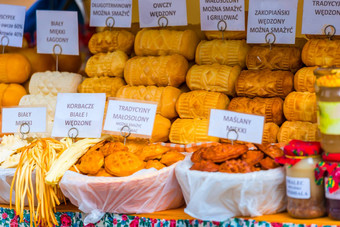 分类传统的奶酪市场扎科帕内油料