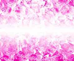 背景粉红色的冰多维数据集