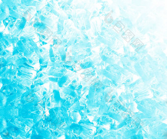 背景蓝色的冰多维数据集