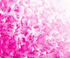 背景粉红色的冰多维数据集