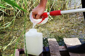 样品水实验室测试概念分析水纯度环境生态