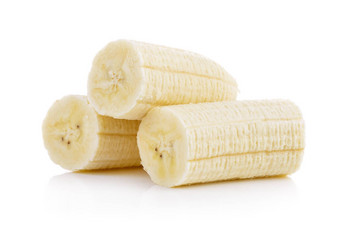 片香蕉白色背景