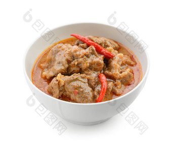 panaeng咖喱类型泰国咖喱