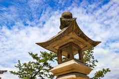 灯笼严岛神社神社Miyajima