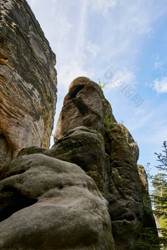 砂岩岩石普拉霍夫斯克鳞片尘土 飞扬岩石