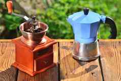 咖啡磨床咖啡制造商木董事会