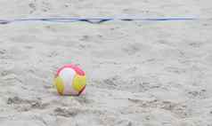 细节游戏海滩volleybal