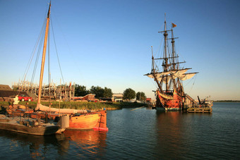 巴达维亚- - - - - -历史帆船