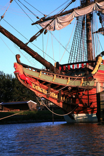 巴达维亚- - - - - -历史帆船