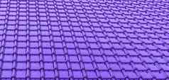 现代霓虹灯紫色的光滑的屋顶瓷砖纹理背景