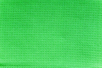 绿色棉花毛巾