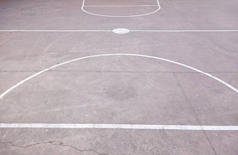 地板上篮球法院