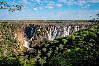 ruacana瀑布北部纳米比亚非洲荒野
