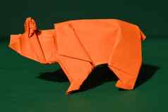 折纸纸熊