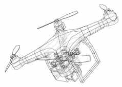 无人机概念插图