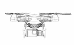 无人机概念插图