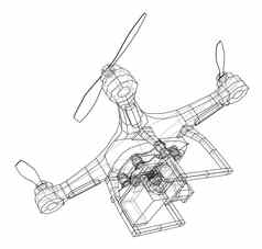 无人机概念插图