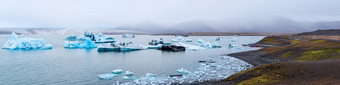 冰山约库萨隆湖冰岛