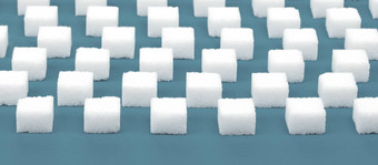 白色甜蜜的<strong>糖</strong>多维数据集无缝的模式