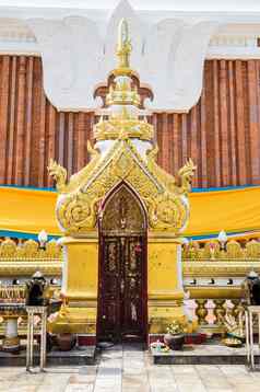 phraPhanom宝塔寺庙老挝风格反之亦然那空