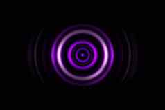 摘要紫色的环声音波振荡背景
