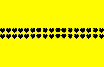 黑色的心形状黄色的背景心点设计插图目的背景网站<strong>企业</strong>演讲产品促销<strong>活动</strong>