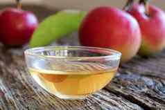 碗苹果苹果酒醋苹果