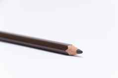 蜡笔彩色的铅笔颜色蜡笔笔棕色（的）