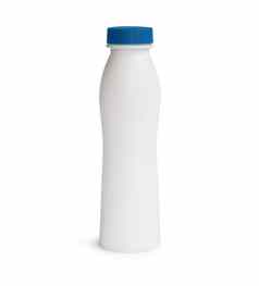 牛奶洗发水塑料瓶蓝色的帽