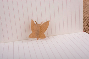 纸减少形状蝴蝶