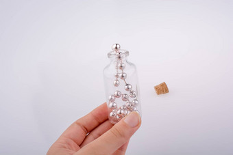 玻璃瓶珠子手