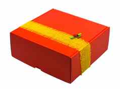 红色的礼物盒子