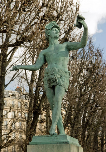 希腊演员雕塑巴黎法国