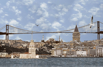 图片大背景伊斯坦布尔