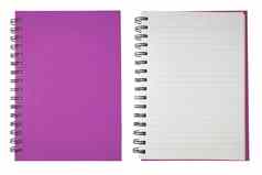 紫色的笔记本