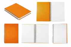 橙色笔记本集合