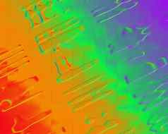 彩虹龟裂缝
