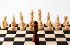 单国际象棋一块站集合块