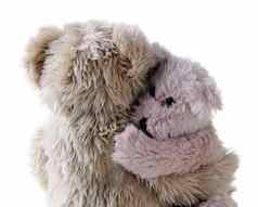 泰迪熊拥抱