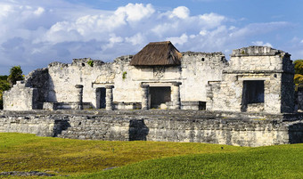 玛雅废墟图伦墨西哥
