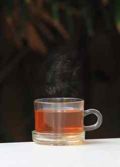 玻璃碗热中国人茶