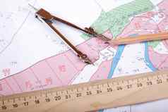 地形地图区测量仪器笔