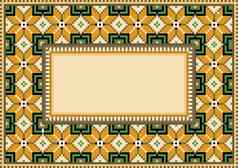 作文古董几何模式地毯